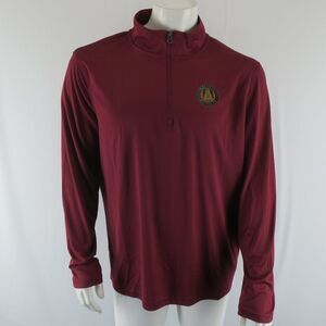 Atlanta United Fanatics Long Sleeve Quarter Zip Pullover Shirt Mens Large Soccer